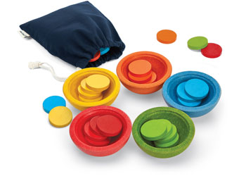 PlanToys - Sort & Count Cups - Modern Brands Australia