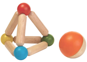 PlanToys - Triangle Clutching Toy - Modern Brands Australia