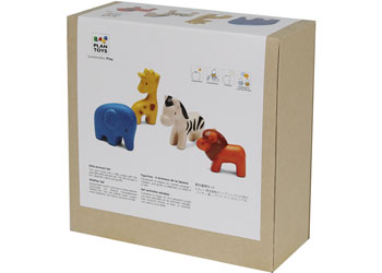 PlanToys - Wild Animals Set - Modern Brands Australia