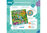 Play+ Magnetic Wooden Maze: In the Jungle - Modern Brands Australia