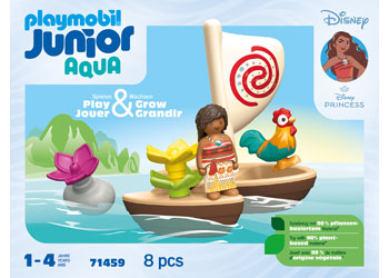 Playmobil - Junior & Disney: Moana's Sail Boat - Modern Brands Australia