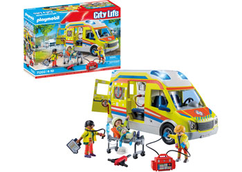 Playmobil - Ambulance with Lights and Sound - Modern Brands Australia