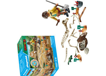 Playmobil - Archaeological dig with dinosaur skele - Modern Brands Australia