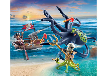Playmobil - Battle against the Giant Octopus - Modern Brands Australia