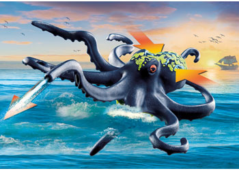 Playmobil - Battle against the Giant Octopus - Modern Brands Australia