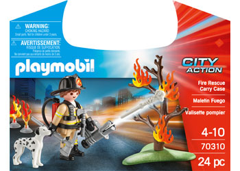 Playmobil - Fire Carry Case - Modern Brands Australia