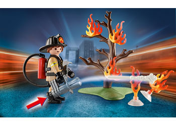 Playmobil - Fire Carry Case - Modern Brands Australia