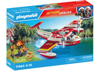 Playmobil - Firefighting plane with extinguishing - Modern Brands Australia