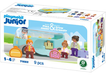 Playmobil - JUNIOR: Airport Shuttle Bus - Modern Brands Australia