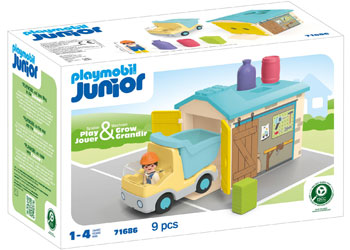 Playmobil - JUNIOR: Construction Truck - Modern Brands Australia