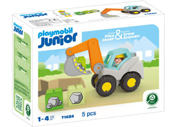 Playmobil - JUNIOR: Shovel Excavator - Modern Brands Australia