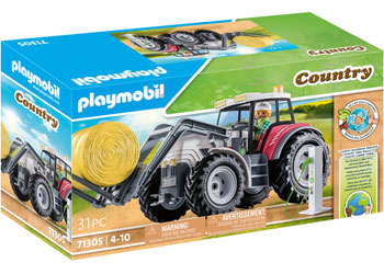 Playmobil - Large Tractor with Accessories - Modern Brands Australia