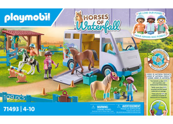 Playmobil - Mobile horse riding school - Modern Brands Australia