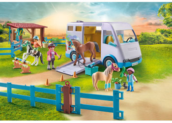 Playmobil - Mobile horse riding school - Modern Brands Australia