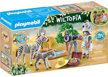 Playmobil - Photographer with zebras - Modern Brands Australia