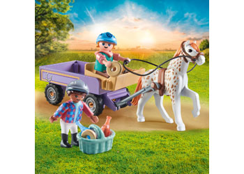 Playmobil - Pony carriage  - Modern Brands Australia