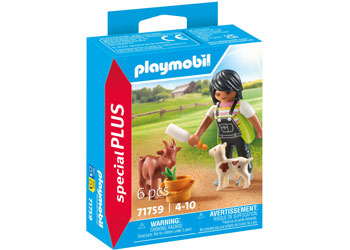 Playmobil - Woman with Goats - Modern Brands Australia