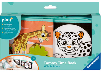 Play+ Tummy Time Book: Wild Animals - Modern Brands Australia