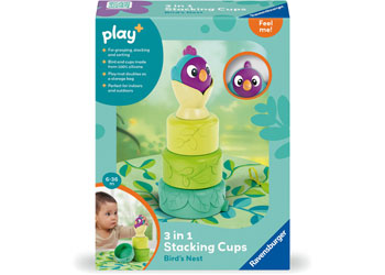 Play+ Stacking Cups: Bird's Nest - Modern Brands Australia