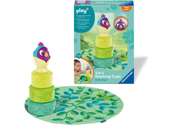 Play+ Stacking Cups: Bird's Nest - Modern Brands Australia