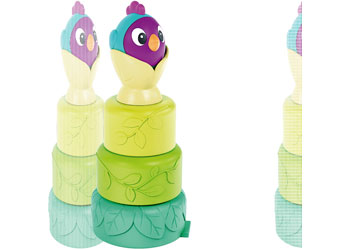 Play+ Stacking Cups: Bird's Nest - Modern Brands Australia