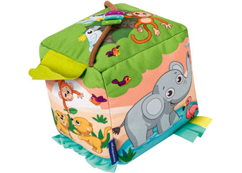 Play+ Roll & Play Sound Cube: Wild Animals - Modern Brands Australia
