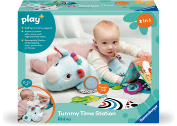 Play+ Tummy Time Activity Station: Rhino - Modern Brands Australia