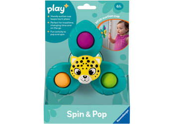 Play+ Spin & Pop: Leopard - Modern Brands Australia