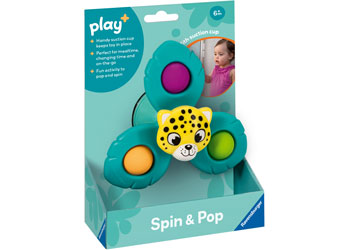 Play+ Spin & Pop: Leopard - Modern Brands Australia