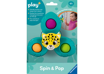 Play+ Spin & Pop: Leopard - Modern Brands Australia