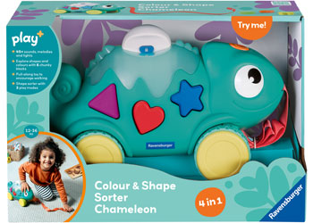 Play+ Colour & Shape Sorter: Chameleon - Modern Brands Australia