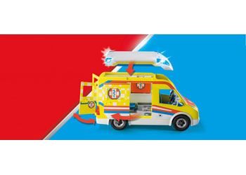 Playmobil - Ambulance with Lights and Sound - Modern Brands Australia