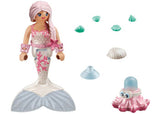 Playmobil - Mermaid with Water Spray Octopus - Modern Brands Australia