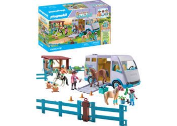 Playmobil - Mobile horse riding school - Modern Brands Australia