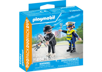 Playmobil - Policeman and Burglar - Modern Brands Australia