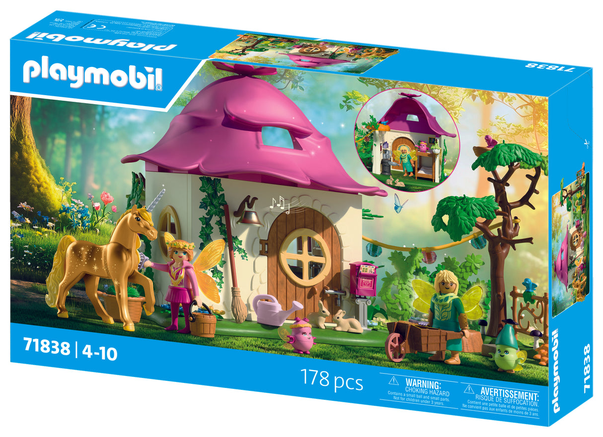 Playmobil - Fairy Home with Golden Unicorn