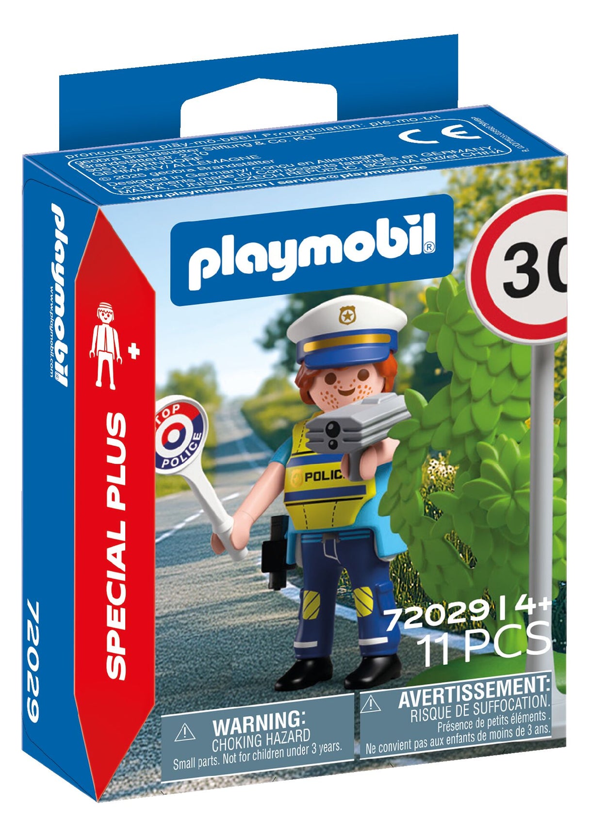 Playmobil - Police officer with speed detector