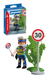 Playmobil - Police officer with speed detector