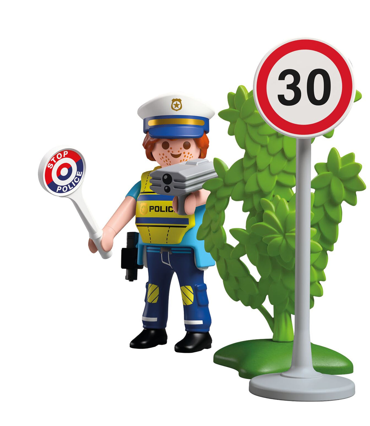 Playmobil - Police officer with speed detector