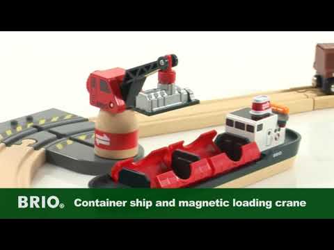 BRIO - Cargo Harbour Set 16 pieces