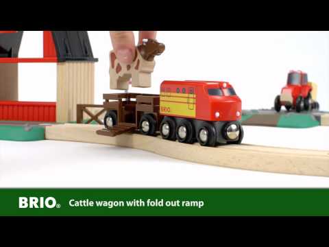BRIO - Farm Railway Set 20 pieces