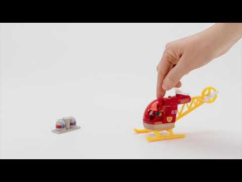 BRIO - Firefighter Helicopter 3 pieces