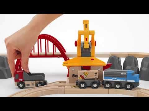BRIO - Cargo Railway Deluxe Set 54 pieces
