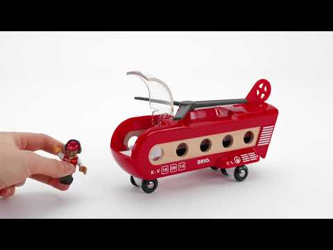 BRIO - Cargo Transport Helicopter 8 pieces