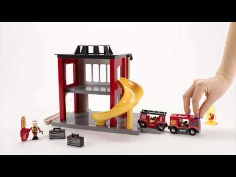 BRIO - Fire Station 12 pieces