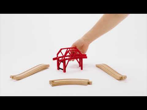 BRIO - Curved Bridge 4 pieces