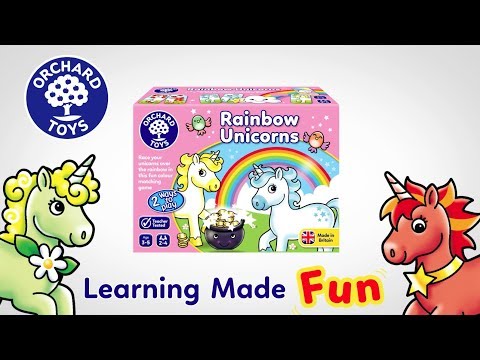Orchard Game - Rainbow Unicorns
