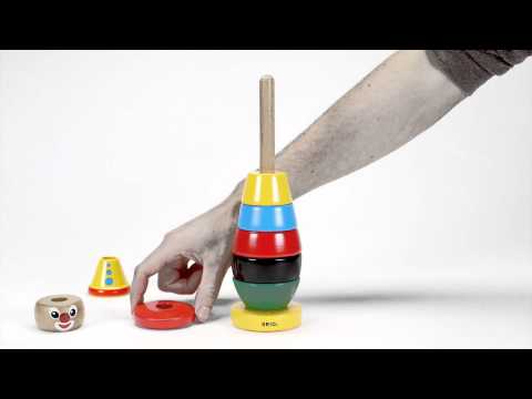 BRIO - Stacking Clown 9 pieces