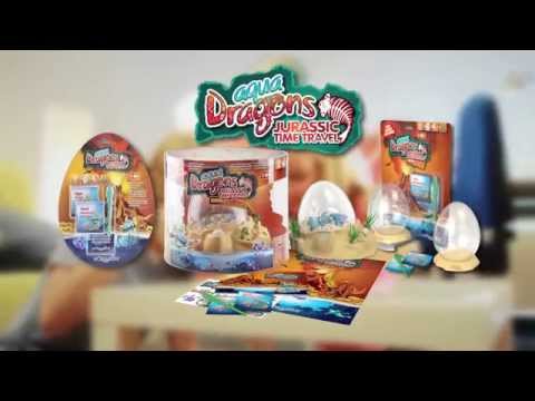 Aqua Dragons - Jurassic EGGspress Blister