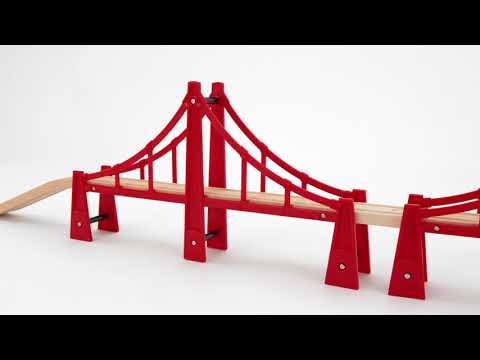 BRIO - Double Suspension Bridge 5 pieces